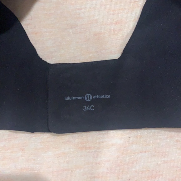 Lululemon black Like Nothing Bra 34C - Picture 3 of 4